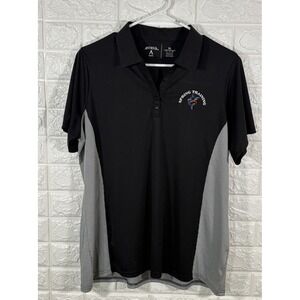 ANTIGUA WOMENS SHIRT SIZE XL BLACK GRAY MIAMI MARLINS‎ SPRING TRAINING